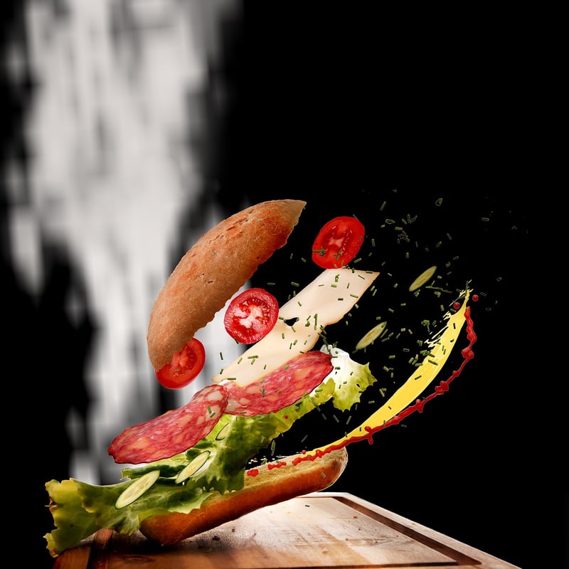 Skewers with Marinated Meat and Vegetables